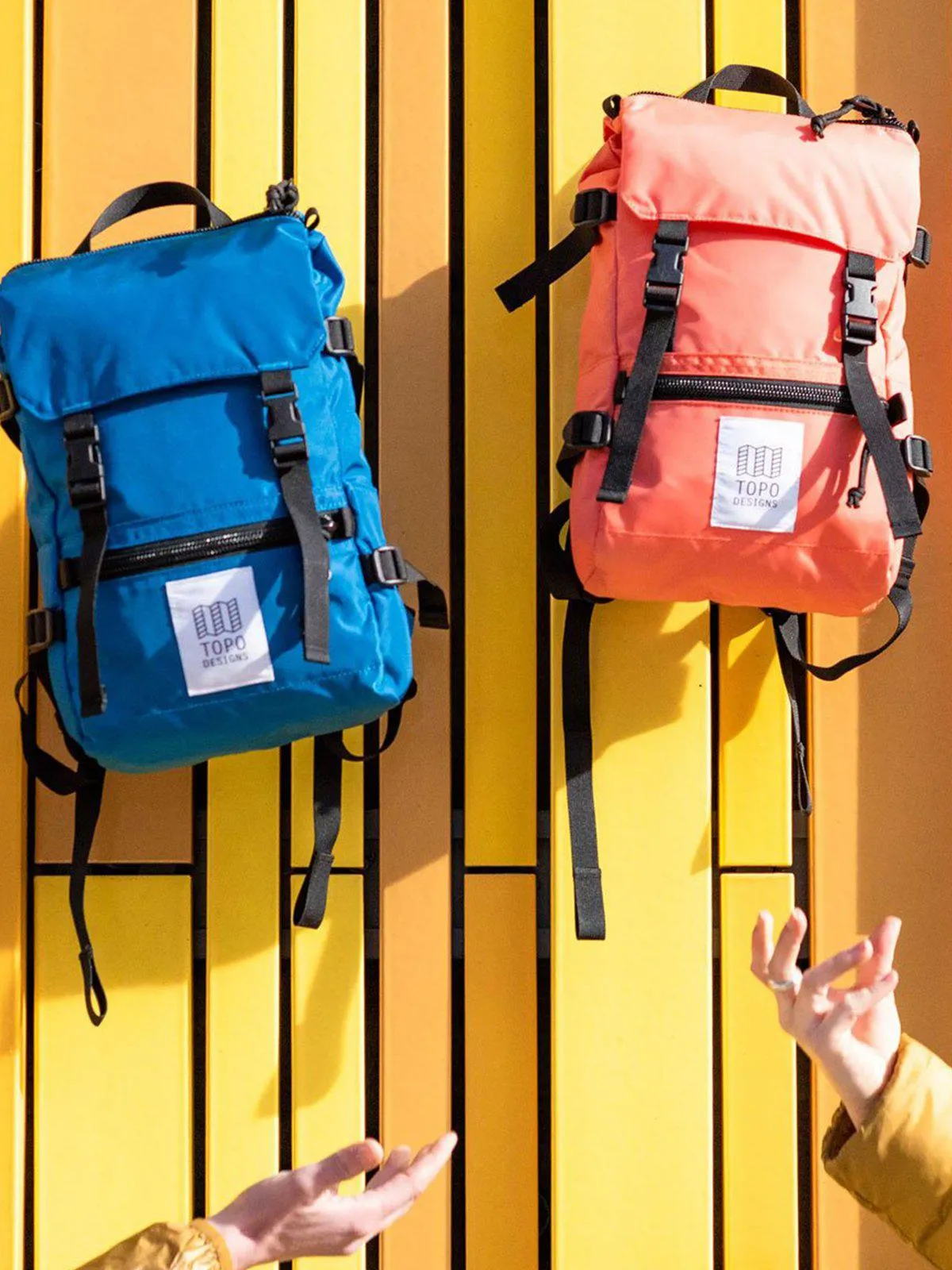 Topo Designs Rover Pack Mini Bright Yellow Black