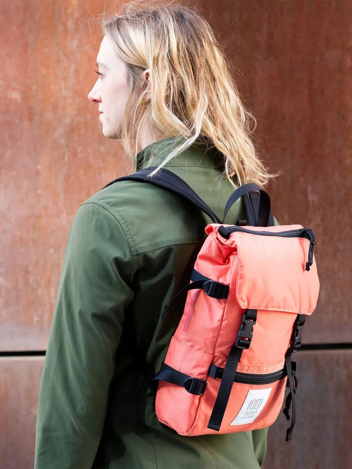 Topo Designs Rover Pack Mini Light Purple Black