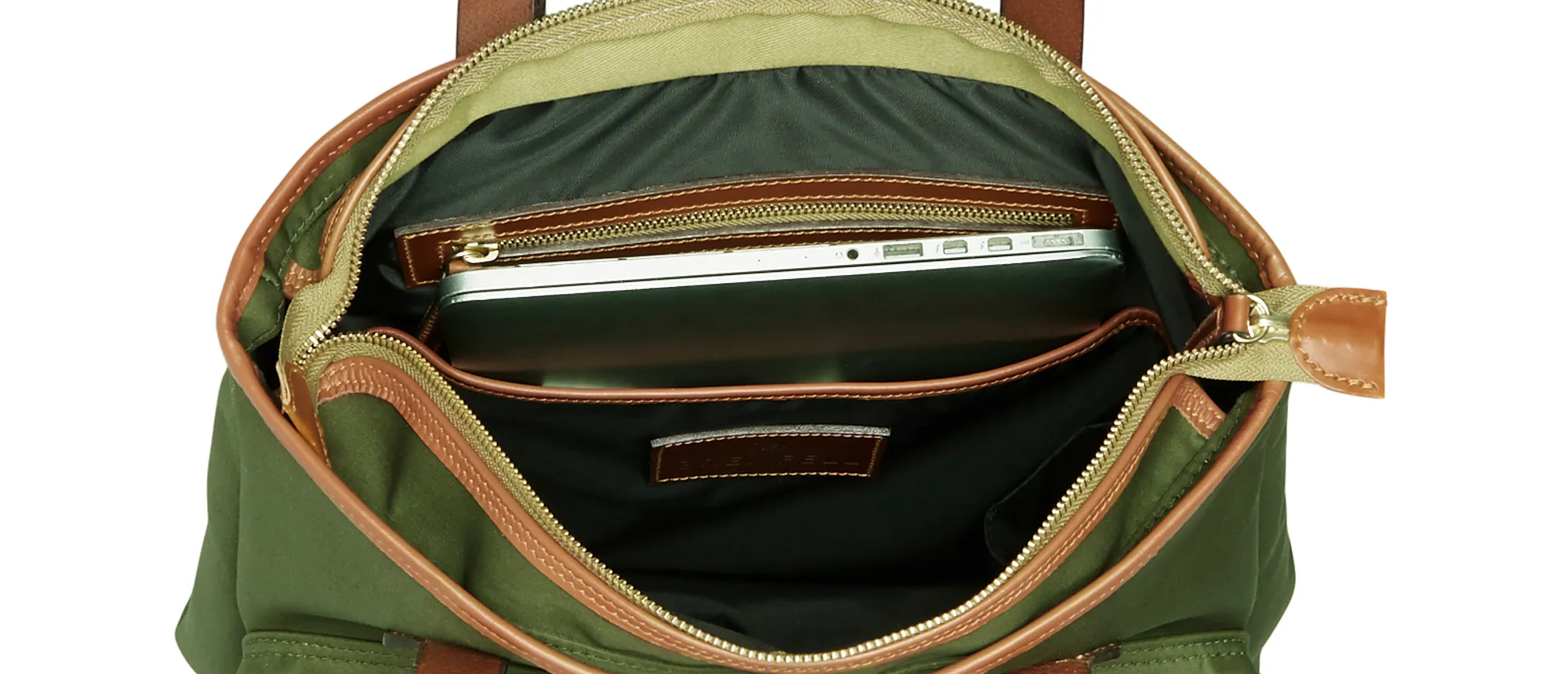 Tote Bag in Grenfell Cloth Green