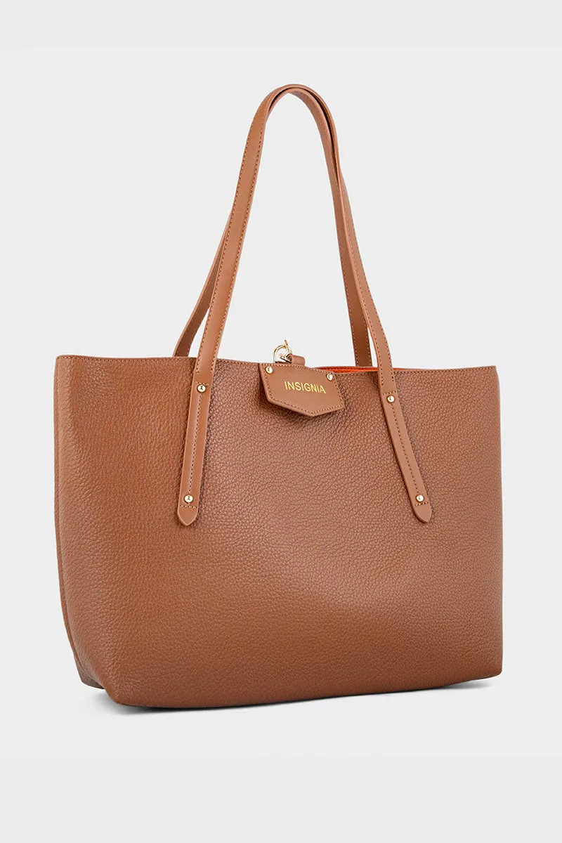 Tote Hand Bags BS2063-Tan
