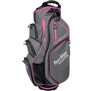 Tour Edge Exotics Xtreme 7.0 Womens Golf Cart Bag Pink