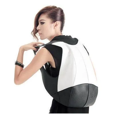 Unisex Tortoise Leather PU Backpack
