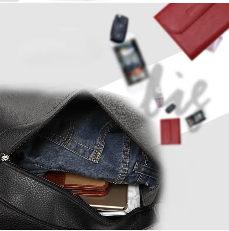 Unisex Tortoise Leather PU Backpack