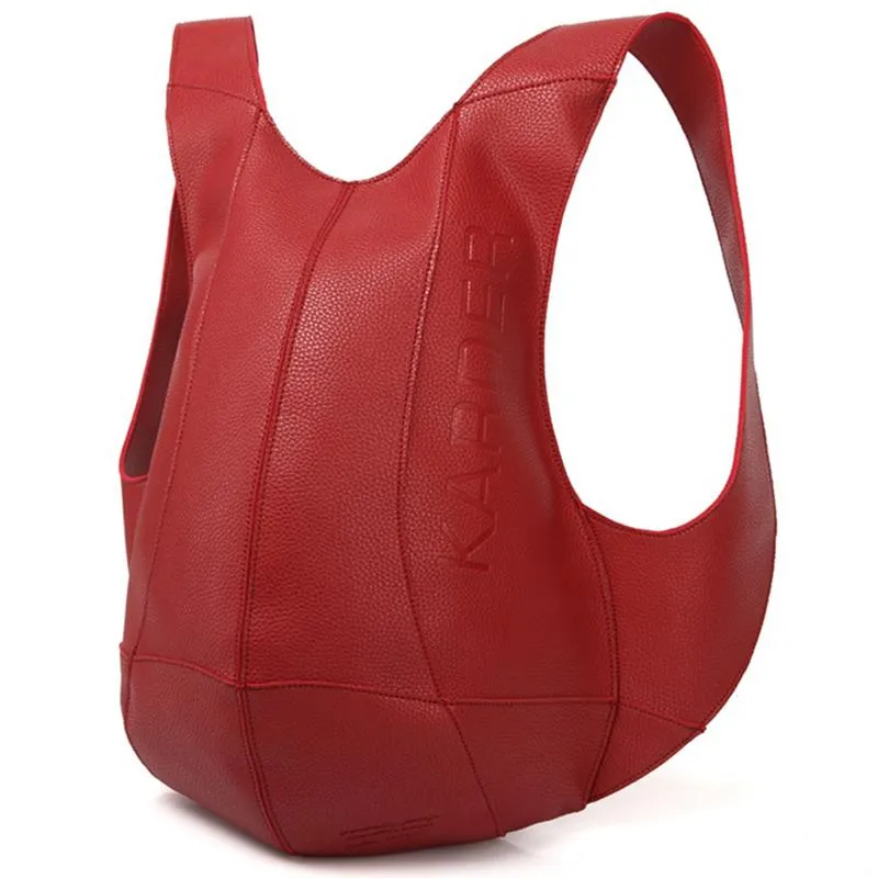 Unisex Tortoise Leather PU Backpack