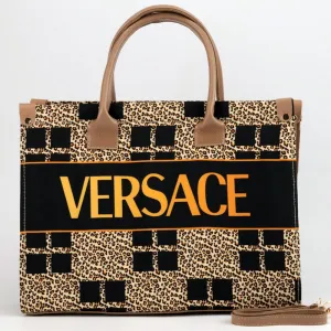 Women Casual Large Tote Handbag Durable Canvas Shoulder Purse #VS-1349 #22