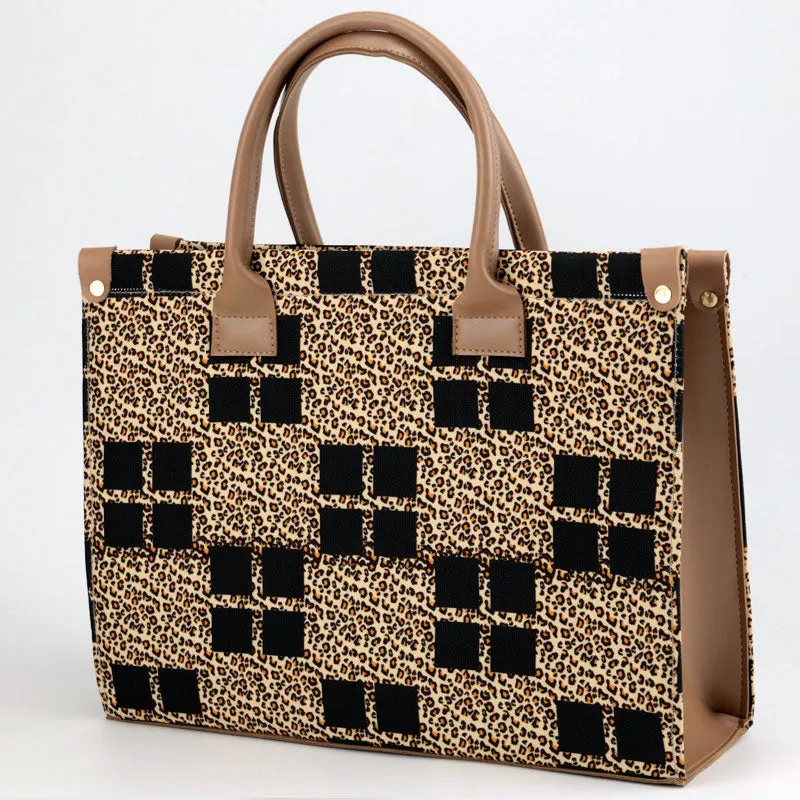 Women Casual Large Tote Handbag Durable Canvas Shoulder Purse #VS-1349 #22