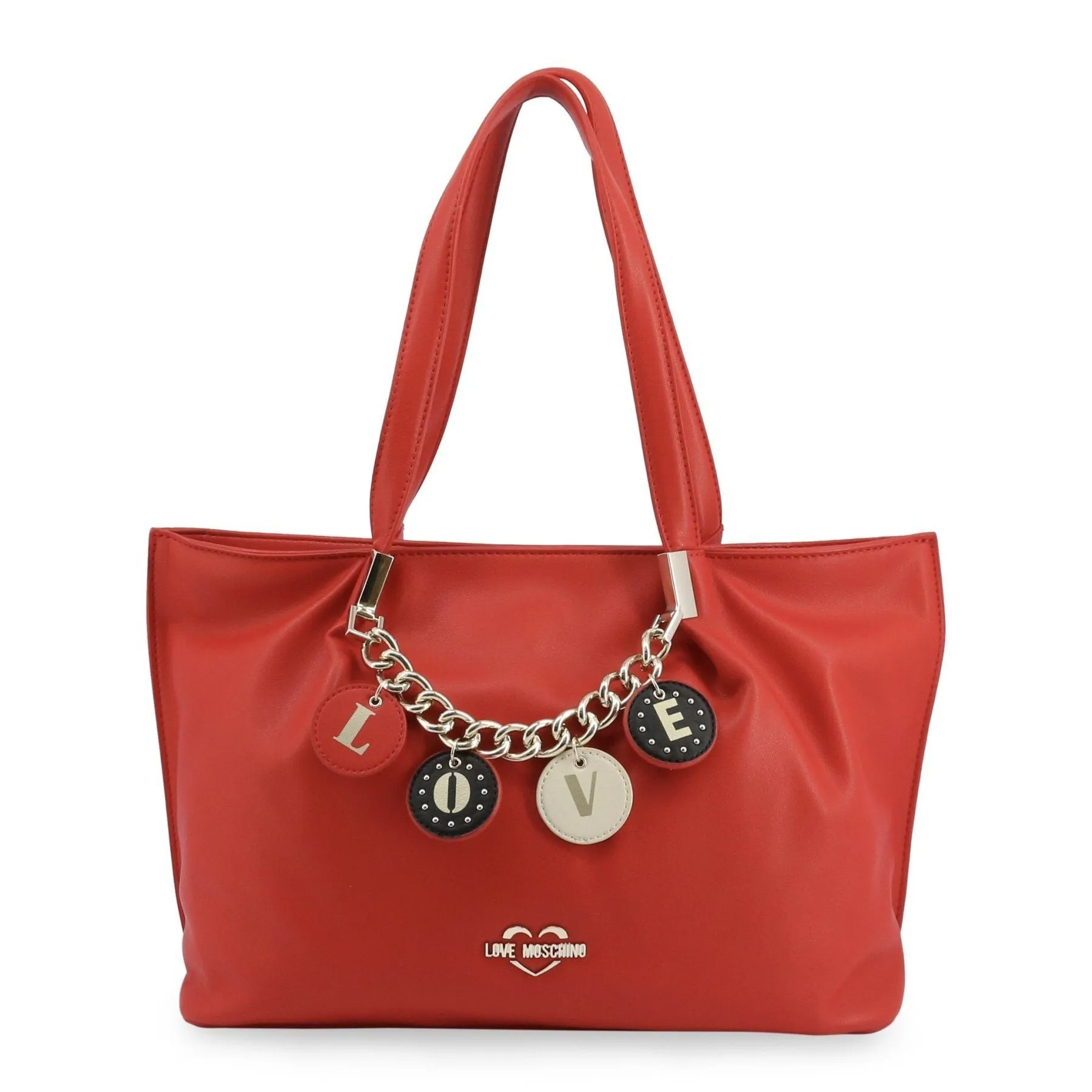 Womens Shoulder Bag - Black/Red Handbag