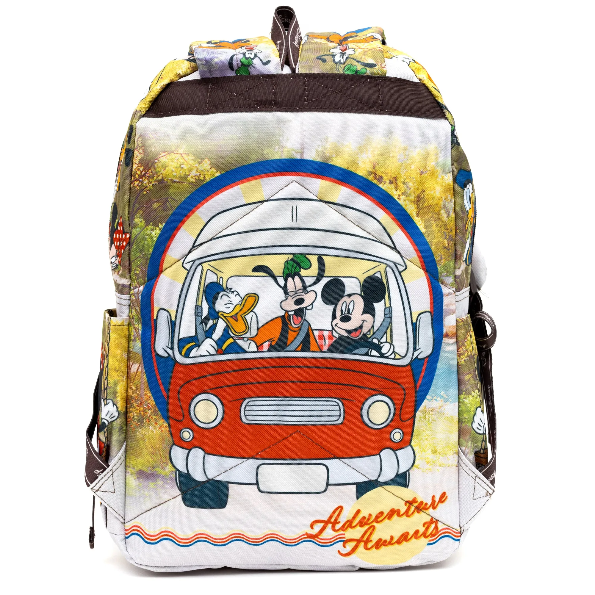 WondaPop Mickey and Friends 17" Full Size Nylon Backpack