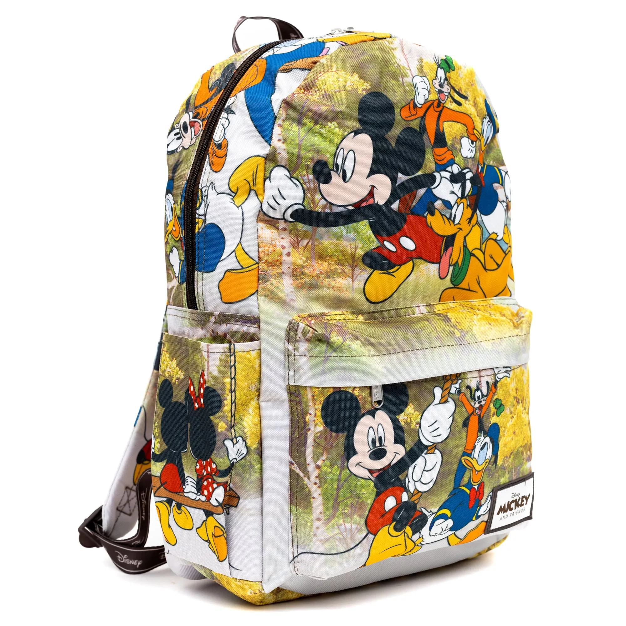 WondaPop Mickey and Friends 17" Full Size Nylon Backpack
