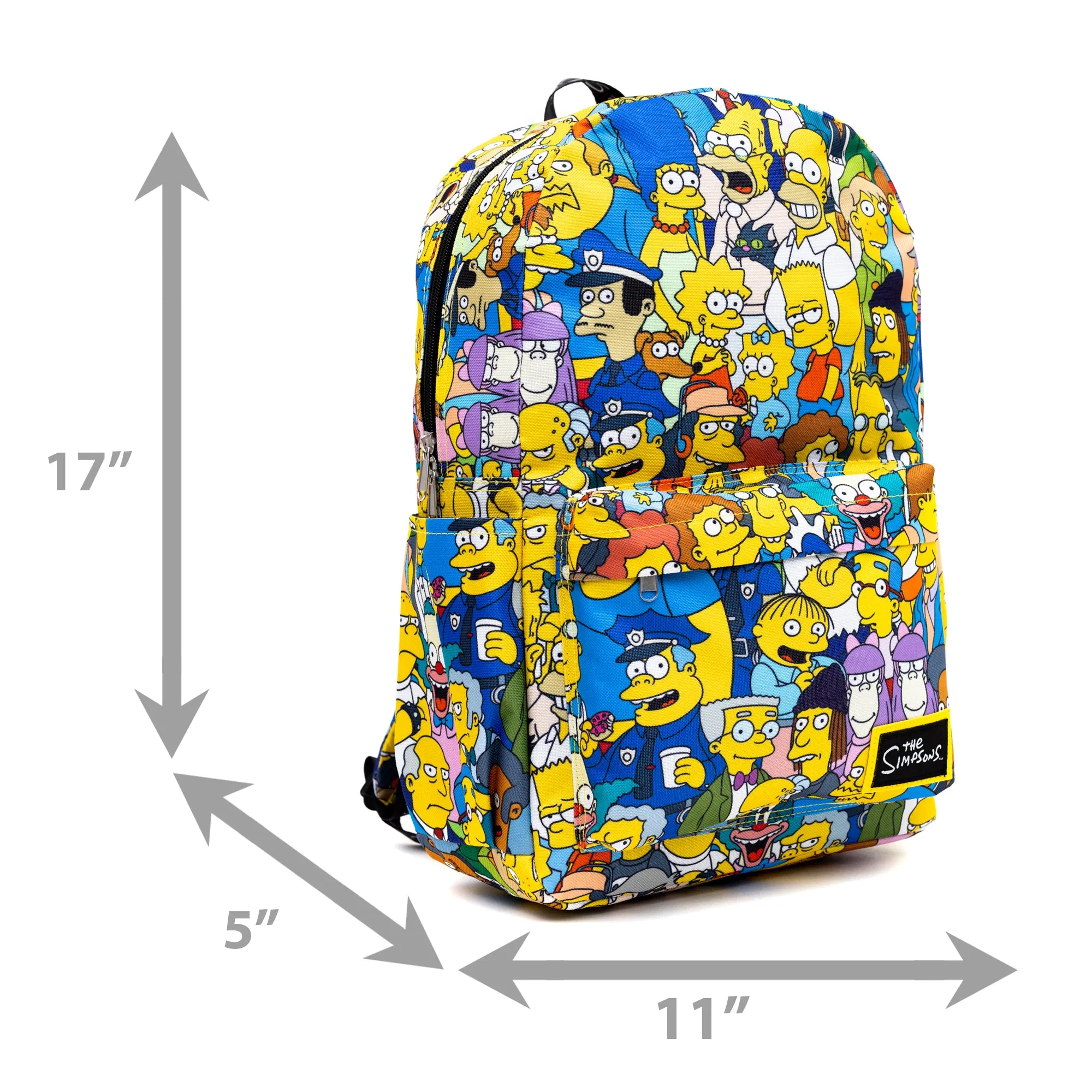 WondaPop The Simpsons 17" Full Size Nylon Backpack