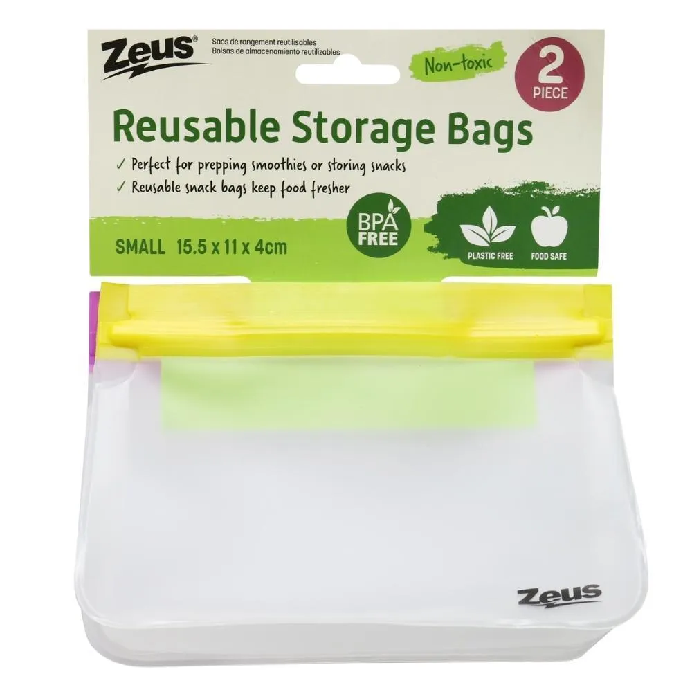 Zeus Reuseable Storage Bags | 2 Piece