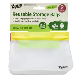 Zeus Reuseable Storage Bags | 2 Piece